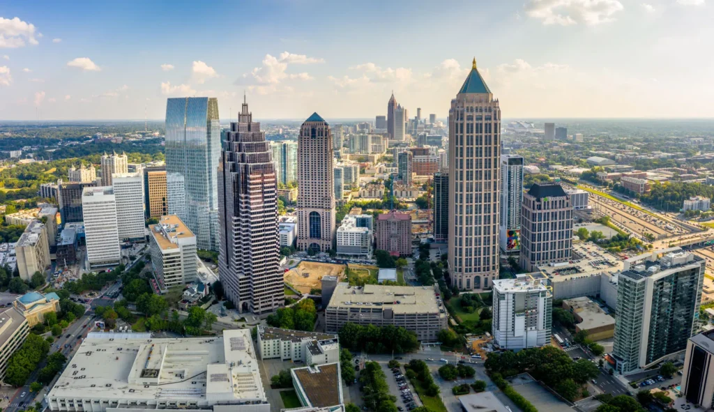 atlanta-skyline-georgia - The MortgagePoint